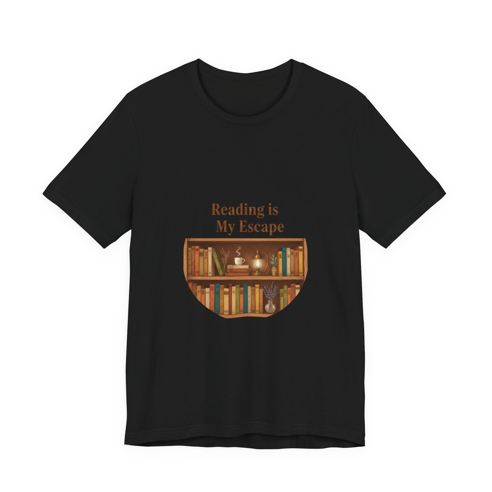 Reading Is My Escape Tee | Bibliophile Shirt, Library Aesthetic