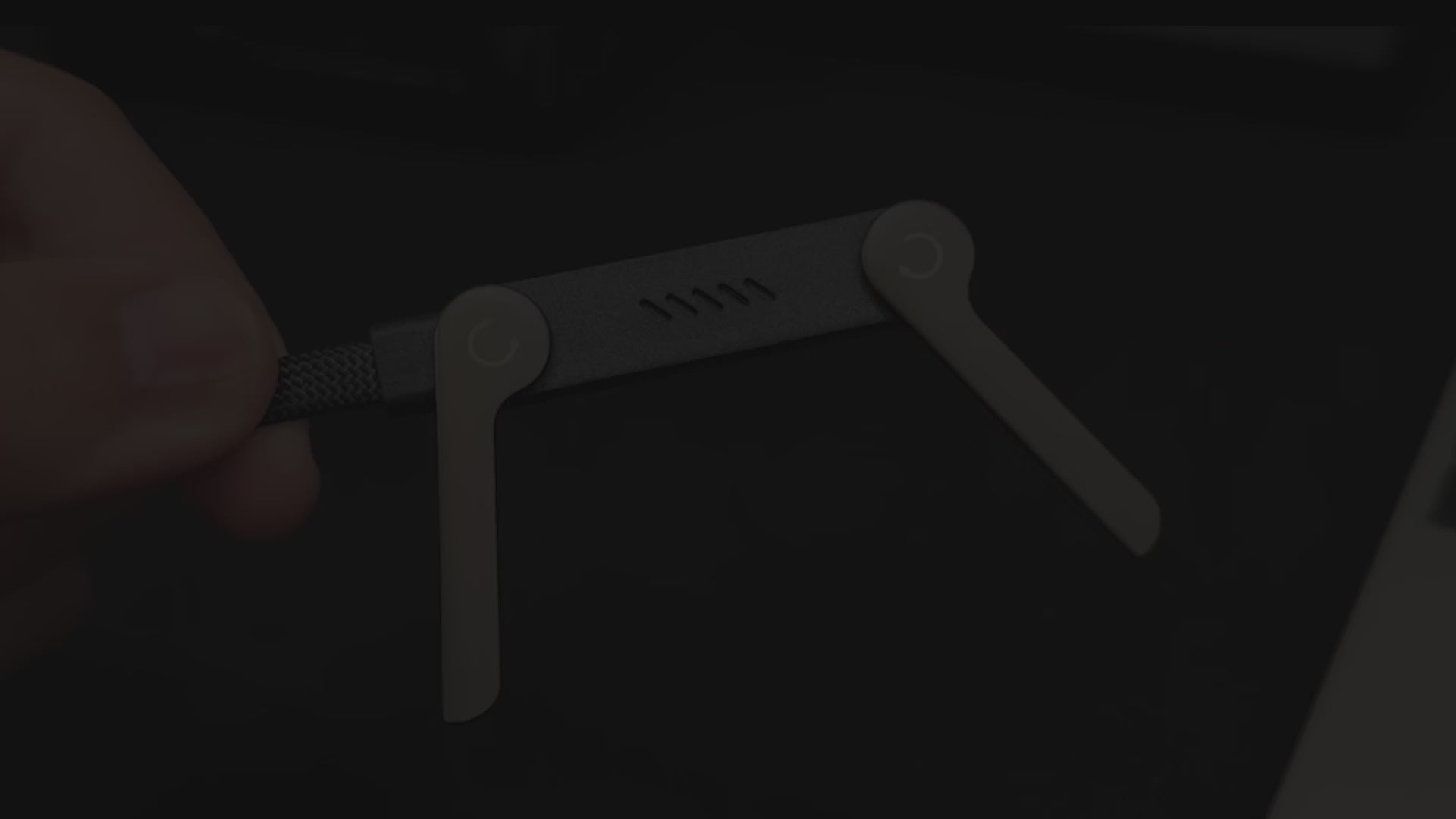 Fast Charging Foldable Bracket Data Cable 2-in-1 Data Wire Foldable Phone Tablet Stand Type-C To Type-C USB-A To Type-C